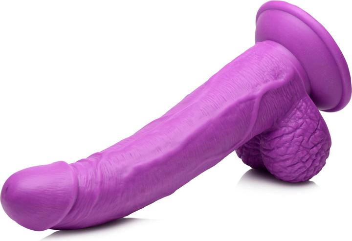 Image du produit Pop Peckers Poppin Dildo 19 cm - Purple