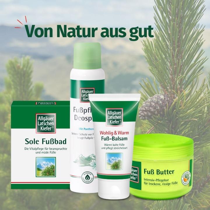 Produktbild Allgäuer Fuss Balsam wohlig&warm (Fusscrème & Fussgel, 75 ml)