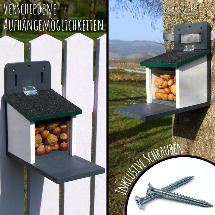 Actual product image Holznager Squirrel Feeder Weatherproof