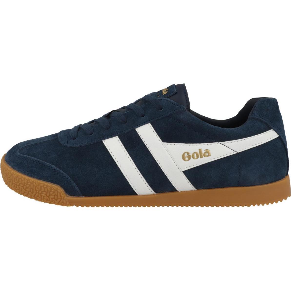 Gola, Herren, Sneaker, Harrier Suede, Blau, (43)