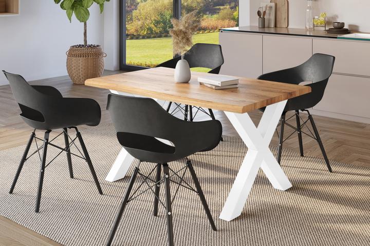 Image du produit SAM JULIUS Baumkante massiv Mdf (120 x 120 x 77 cm)