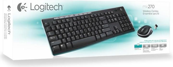 Actual product image Logitech MK270 (Eng. Int., Wireless)