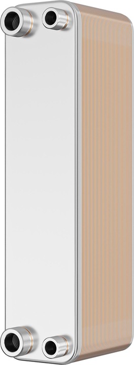 Produktbild Wiltec Edelstahl Wärmetauscher 40 Platten 165 kW Plattenwärmetauscher Wärmeüberträger