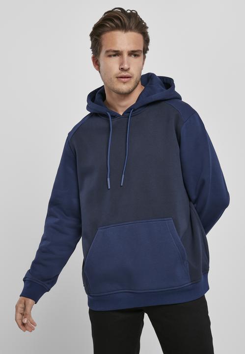 Produktbild Urban Classics 2-Tone Fake Raglan Hoody (S)