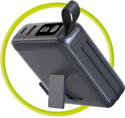 Image du produit Mobile Origin Powerbank & Travel Charger Lightning/USB-C Cable MagSafe AW/iPhone Compatible black Powerbank -... (10000 mAh)