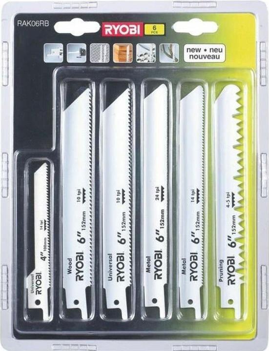 Produktbild Ryobi RAK06RB Stichsägeblatt (e)