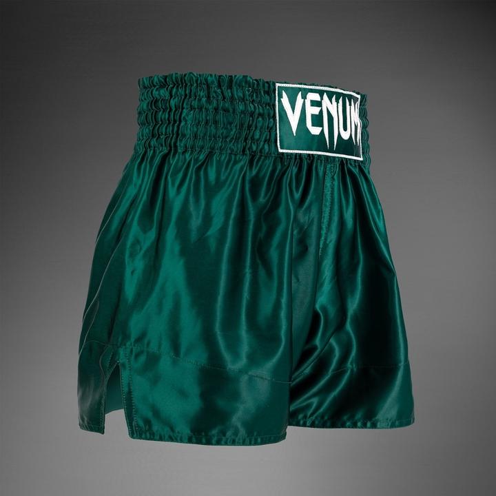 Actual product image Venum Muay Thai Shorts Classic – Forest Green – XL (XL)