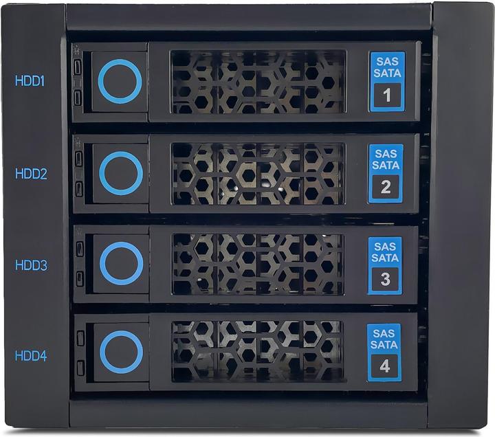 Immagine prodotto Fantec WR-C3141-12G Backplane per 4x HDD/SSD da 3,5/2,5 (3.5", 2.5")