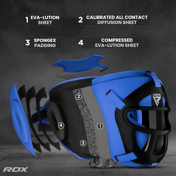 Actual product image Rdx T1 Grill Head Guard (M)