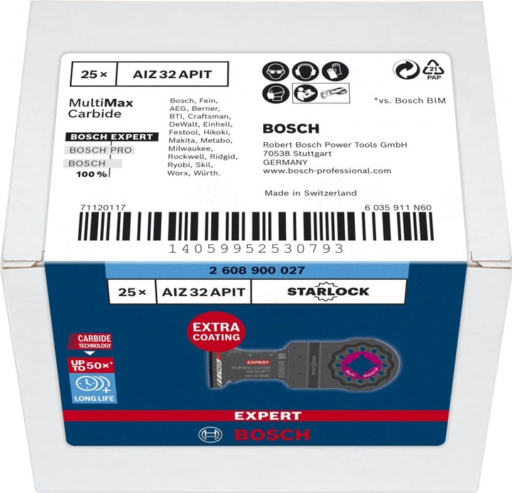 Actual product image Bosch Professional Zubehör Expert MultiMax AIZ 32 APIT