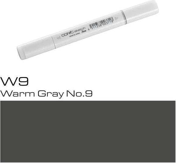 Image du produit Copic Sketch type W - 9 (W-9 - Gris chaud No.9, 1 x)