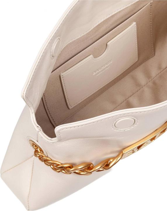 Immagine prodotto Balmain 1945 soft leather pochette bag, cream color