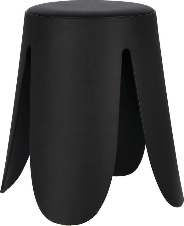 Actual product image Bizzotto Stool Imogen black round 37