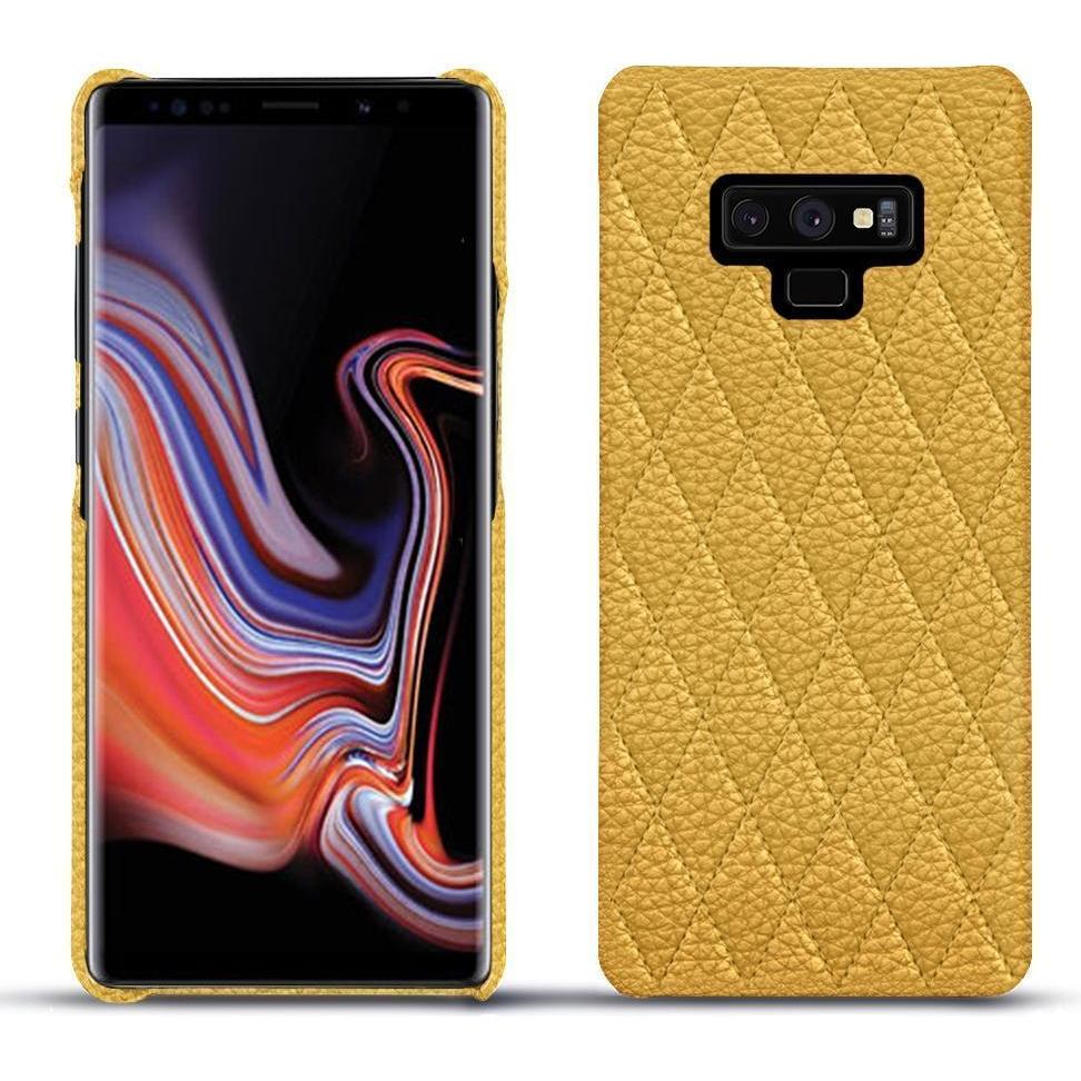 Noreve Lederschutzhülle (Samsung Galaxy Note 9), Smartphone Hülle, Orange