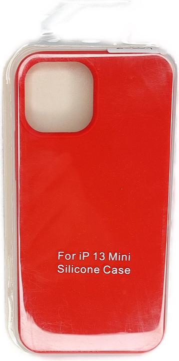 Produktbild Ambiance1 Hülle iPhone 13 Mini - Hardcase Silikon Schutzhülle rot (Apple iPhone 13 mini)