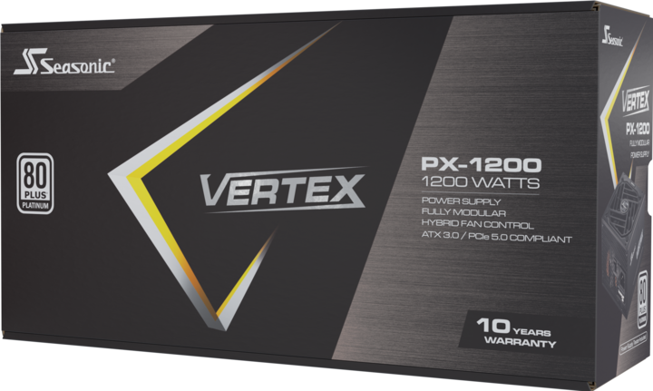 Actual product image Seasonic Vertex PX-1200 1200W ATX30 VERTEX PX-1200 (1200 W)