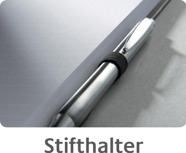 Produktbild Avery Dennison Zweckform Notizbuch "Notizio", DIN A4, kariert Hardcover, 80 Blatt, gebunden, 90 g/qm satiniertes Pa (A4, Kariert, Harter Einband)