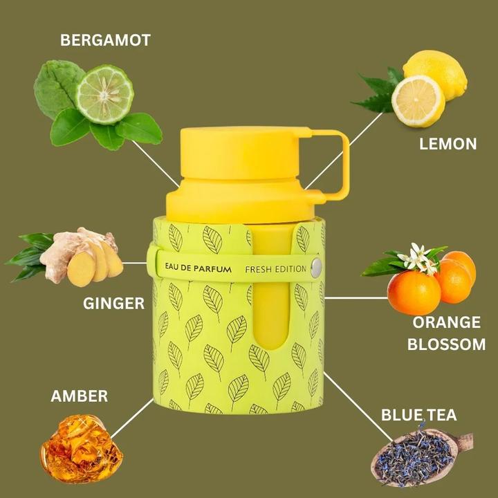 Immagine prodotto Armaf Odyssey Limoni Fresh Edition Eau De Parfum 60ml (Eau de parfum, 60 ml)