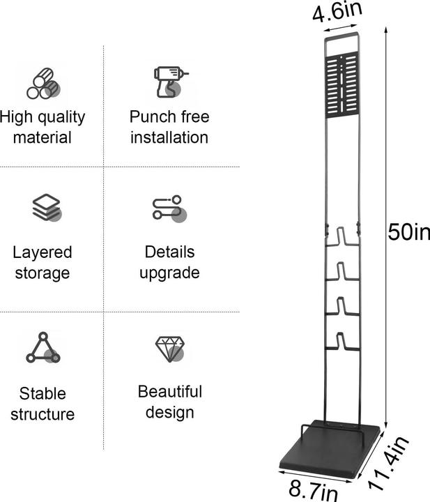 Image du produit DingGreat Support pour aspirateur
