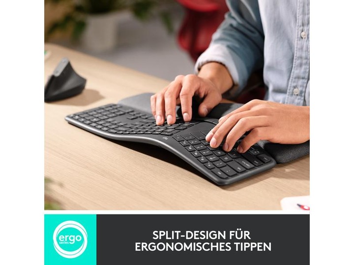 Actual product image Logitech Ergo K860 (CH, Wireless)