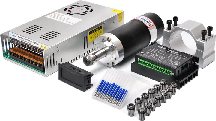 Actual product image CNC Brushless Spindle Motor Kit BLDC-600-ER11