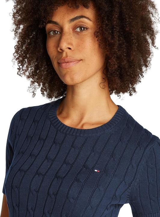 Produktbild Tommy Hilfiger Co Cable Mid Gg Ss C-Nk Swt (M)