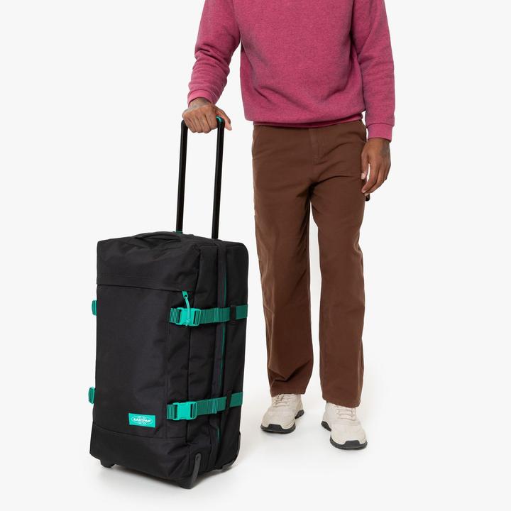 Actual product image Eastpak TRANVERZ M Travel Case - Contrast Stripe Black (78 l)