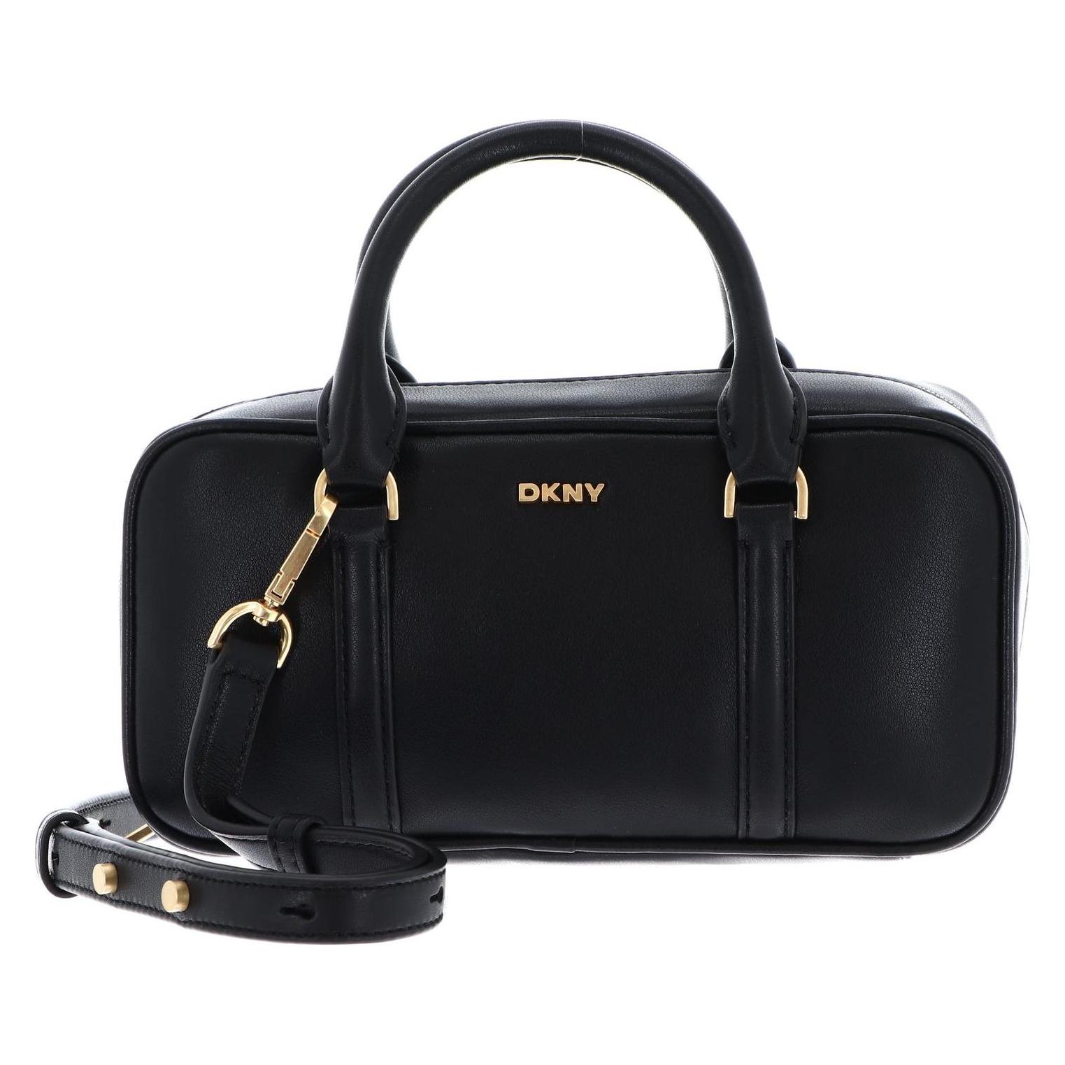 Dkny, Damen, Handtasche, Aggie Satchel, Schwarz