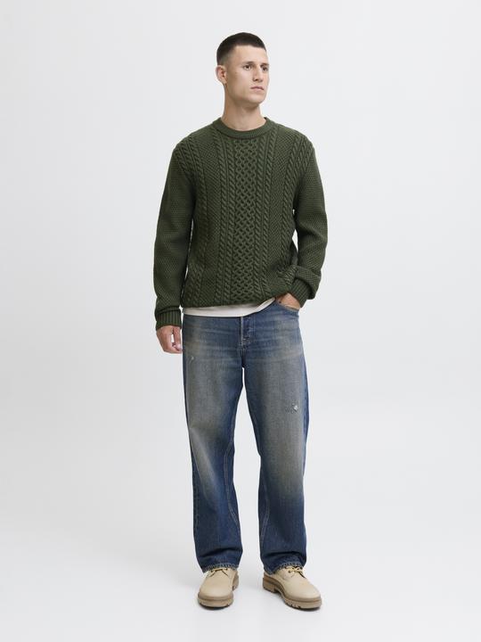 Produktbild Jack & Jones Einfarbig Strickpullover Strickpullover (S)
