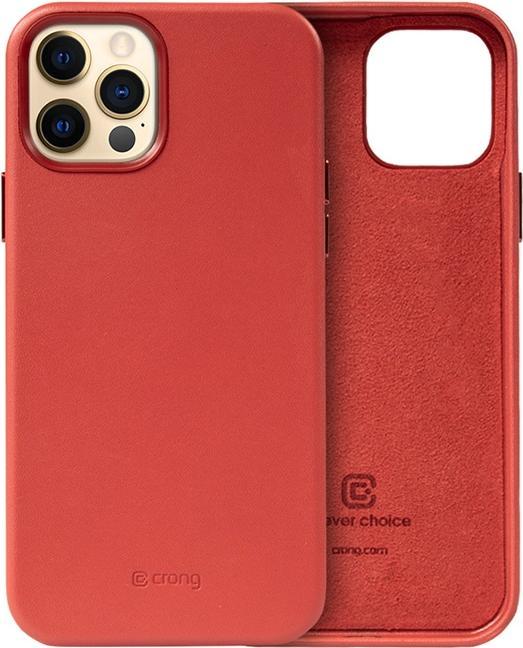 Produktbild Crong Essential Cover - Leatherette Case for iPhone 12 Pro Max (Red) (Apple iPhone 12 Pro Max)