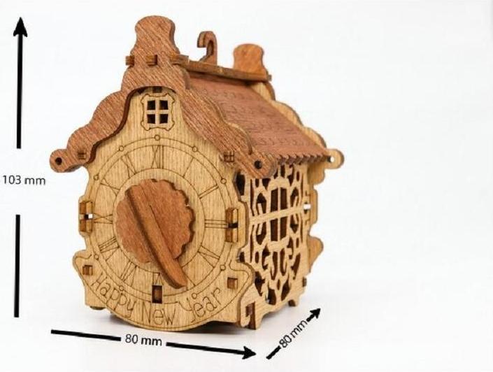 Actual product image iDventure Happy New Year - Puzzle box kit (German, 1 - 2 Players)