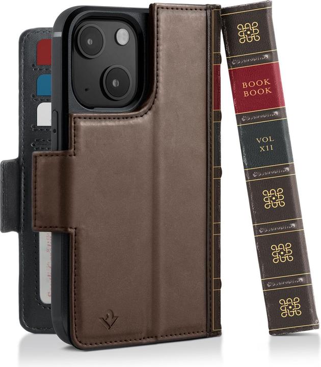 Produktbild TwelveSouth Book-Cover Vintage Book brown (Apple iPhone 14)