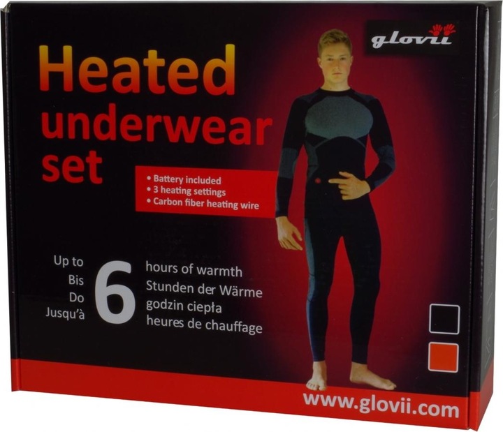 Actual product image Glovii GXRM full body underwear (M)