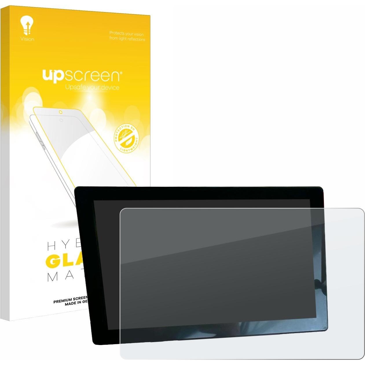 upscreen Reflection Shield Panzerglasfolie Matt, Smartwatch Schutzfolie, Grau