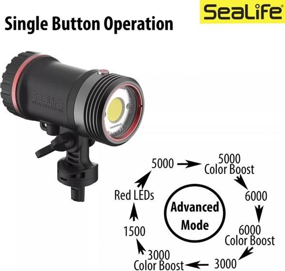 Productafbeelding Sealife Sea Dragon 5000+ met Color Boost lichtkop (SL680-1)