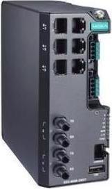 Produktbild Moxa EDS-4008-2MST-LV-T - Verwalteter Ethernet-Switch mit 6 10100BaseT(X)-Ports, 2 100BaseFX-Multimode-Po (8 Ports)