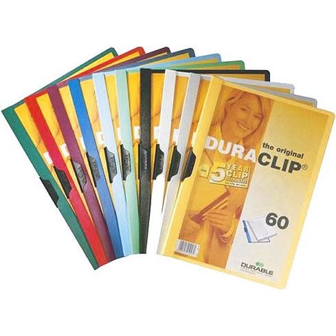 Thumbnail - Durable, Mappe, Duraclip 60 Präsentations-Mappe PVC (A4, 25 x)