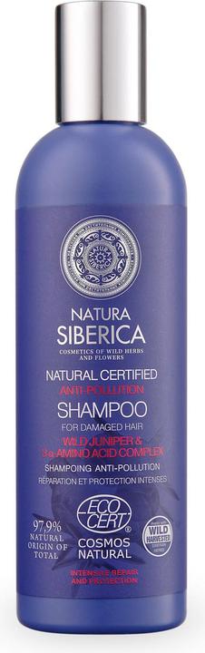 Natura Siberica Natural Anti-Pollution Shampoo (270 ml, Flüssiges Shampoo)
