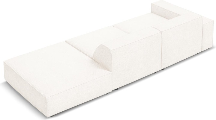 Actual product image Micadoni Boucle Right Sofa, "Jodie", 3 Seats, 262x102x70Made in Europe (4-seater, 2 person sofa, 3-seater)