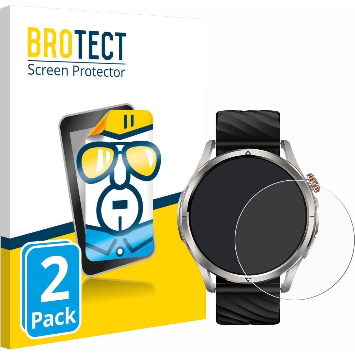 BROTECT Pellicola Trasparente, Pellicola protettiva per smartwatch, Trasparente