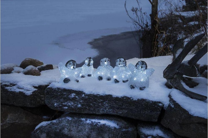 Image du produit Konstsmide Pingouins en acrylique LED