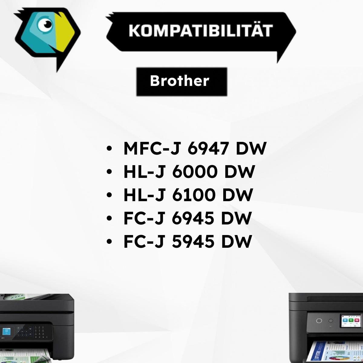 Thumbnail - Inkadoo, Druckerpatrone, Druckerpatronen kompatibel zu Brother LC-3237BK Tintenpatrone, schwarz Schwarz (BK)
