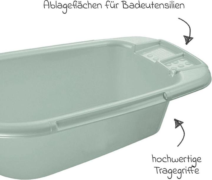 Actual product image Rotho Babydesign Baby-Badewanne AVA Sage Green