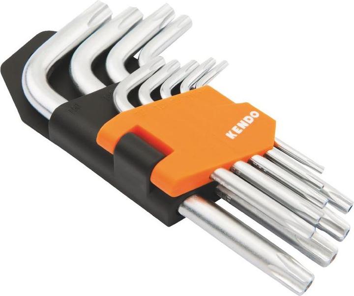 Actual product image Kendo Angled hex key set for TORX® screws
