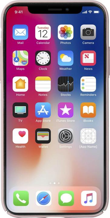 Actual product image Krusell Sandby Cover Apple iPhone XS dusty pink (Apple iPhone X)