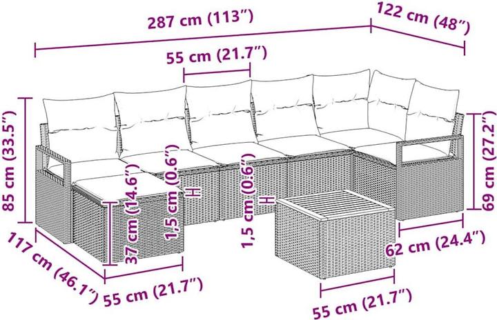 Produktbild vidaXL Adrien