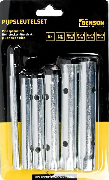 Actual product image Benson Pipe spanner set 6 pcs (135 mm)