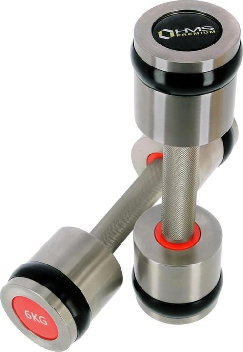 Actual product image HMS Chromed dumbbell HH - 2 x 6kg (2 x 6 kg)