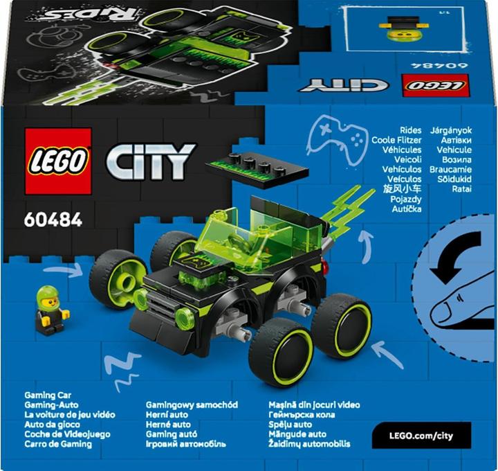 Image du produit LEGO Coole Flitzer – Gaming-Rennauto (60484, LEGO City)