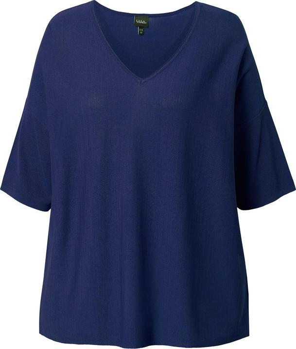 Immagine prodotto Ulla Popken Maglione dal taglio oversize con scollo a V e mezze maniche (50, 52)